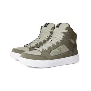 NEW Volcom Workwear Mens 9.5 Evolve EH High Top Comp Toe Safety Sneaker in Green